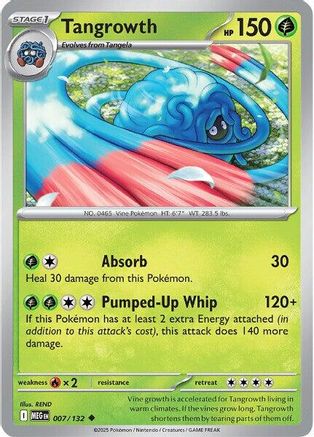 Tangrowth (7) Uncommon Reverse Holofoil