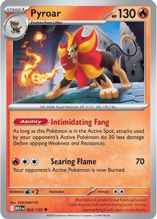 Pyroar (24) Uncommon