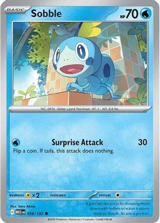 Sobble (39) Common Reverse Holofoil