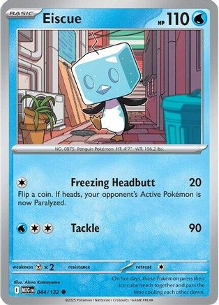 Eiscue (44) Common Reverse Holofoil