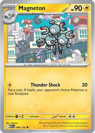 Magneton (46) Common Reverse Holofoil