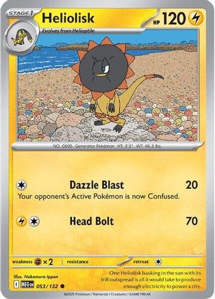 Heliolisk (53) Common Reverse Holofoil