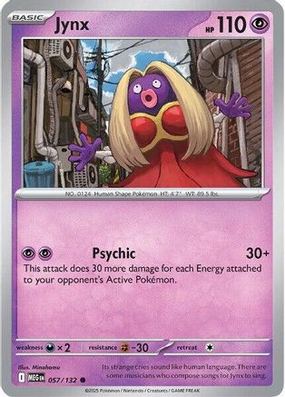 Jynx (57) Common Reverse Holofoil