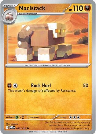 Naclstack (83) Common Reverse Holofoil