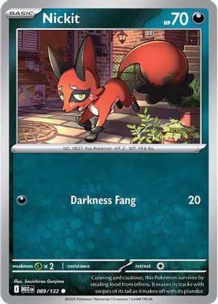 Nickit (89) Common Reverse Holofoil
