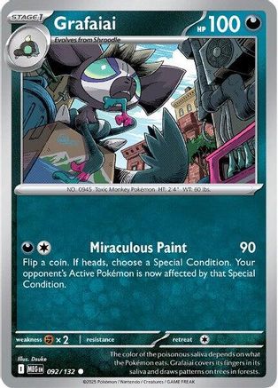 Grafaiai (92) Common Reverse Holofoil