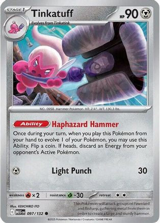 Tinkatuff (97) Common Reverse Holofoil