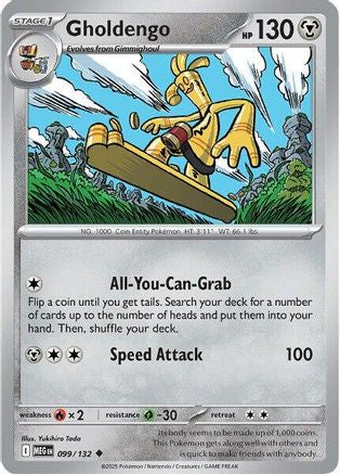 Gholdengo (99) Uncommon Reverse Holofoil