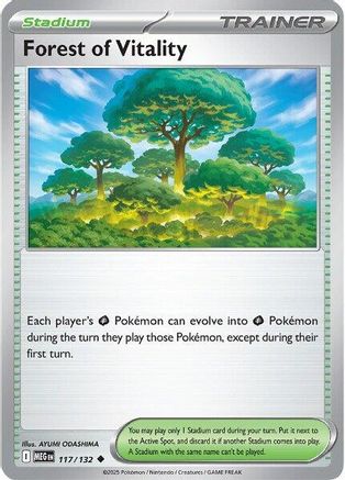 Forest of Vitality (117) Uncommon Reverse Holofoil