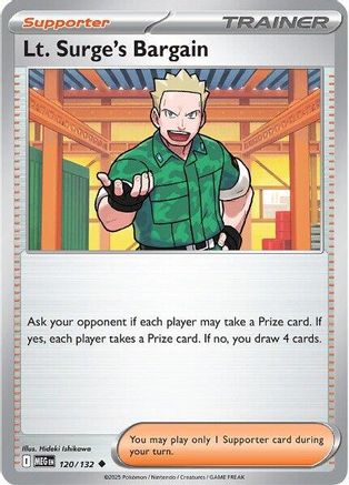 Lt. Surge's Bargain - 120/132 (120) Uncommon