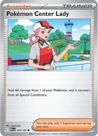 Pokemon Center Lady (123) Common
