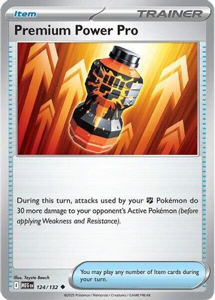 Premium Power Pro - 124/132 (124) Uncommon Reverse Holofoil