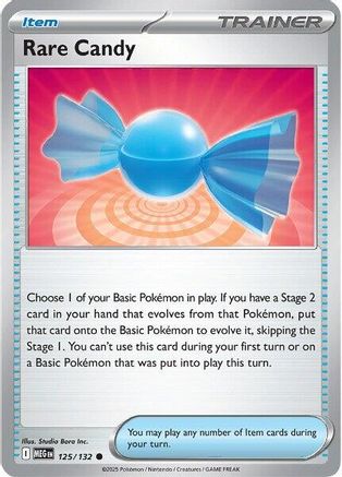 Rare Candy - 125/132 (125) Common