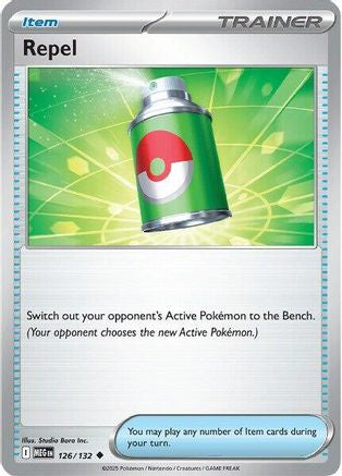 Repel (126) Uncommon Reverse Holofoil