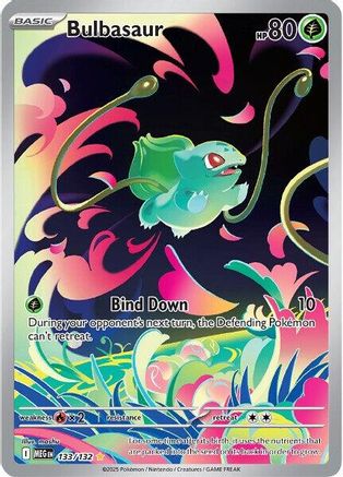 Bulbasaur - 133/132 (133) Shiny Rare Holofoil