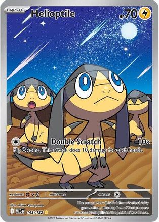 Helioptile - 143/132 (143) Shiny Rare Holofoil