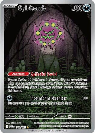 Spiritomb - 148/132 (148) Shiny Rare Holofoil