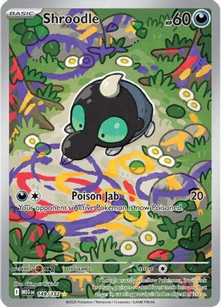 Shroodle - 149/132 (149) Shiny Rare Holofoil