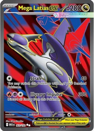 Mega Latias ex - 163/132 (163) Ultra Rare Holofoil