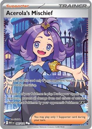 Acerola's Mischief - 165/132 (165) Ultra Rare Holofoil