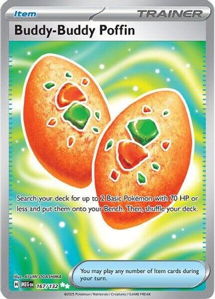 Buddy-Buddy Poffin (167) Ultra Rare Holofoil