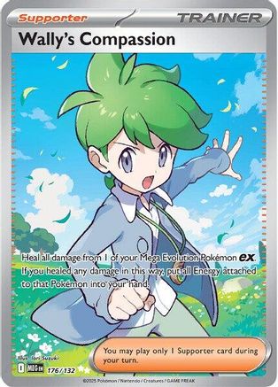 Wally's Compassion - 176/132 (176) Ultra Rare Holofoil