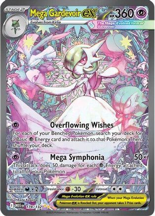 Mega Gardevoir ex - 178/132 (178) Special Illustration Rare Holofoil (Cabinet-NM)