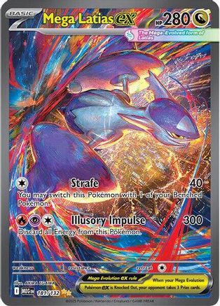 Mega Latias ex - 181/132 (181) Special Illustration Rare Holofoil