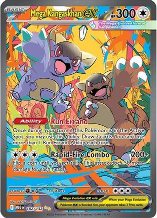 Mega Kangaskhan ex - 182/132 (182) Special Illustration Rare Holofoil