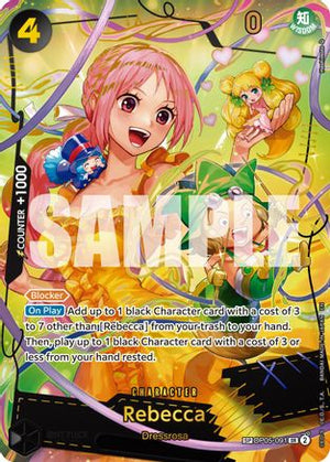 Rebecca (SP) (OP05-091) - Premium Booster -The Best- Vol. 2 Foil (Cabinet-NM)