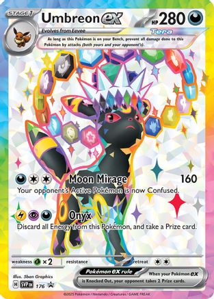 Umbreon ex - 176 (SVP) Promo Holofoil
