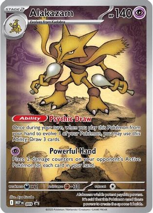 Alakazam - 009 (9) Promo Holofoil
