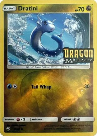 Dratini - 35/70 (Toys R Us Promo) (35) Common Reverse Holofoil