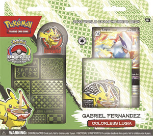 Pokémon 2023 World Championship Deck- Colourless Lugia- Gabriel Fernandez