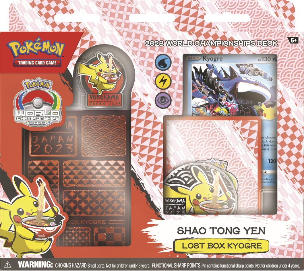 Pokémon 2023 World Championship Deck-Lost Box Kyogre-Shao Tong Yen