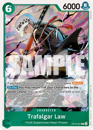 Trafalgar Law (OP13-031) - Carrying On His Will Foil