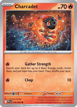 Charcadet (19) Common Reverse Holofoil