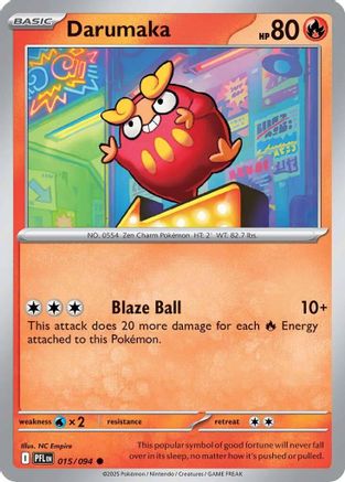 Darumaka (15) Common Reverse Holofoil