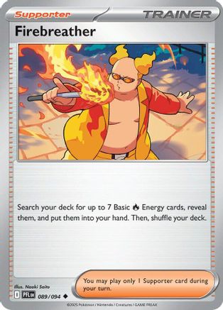 Firebreather - 089/094 (89) Uncommon Reverse Holofoil