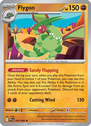 Flygon - 053/094 (53) Rare Holofoil