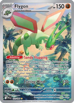 Flygon - 101/094 (101) Illustration Rare Holofoil