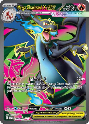 Mega Charizard X ex - 109/094 (109) Ultra Rare Holofoil