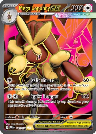 Mega Lopunny ex - 115/094 (115) Ultra Rare Holofoil