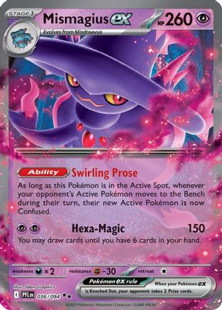 Mismagius ex - 036/094 (36) Double Rare Holofoil