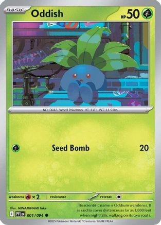 Oddish (1) Common