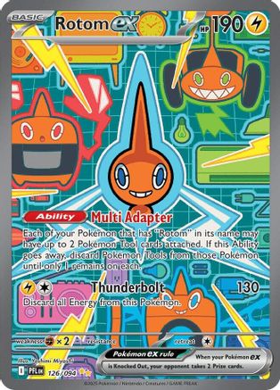 Rotom ex - 126/094 (126) Special Illustration Rare Holofoil
