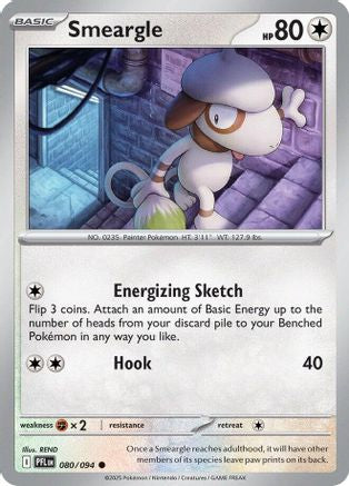 Smeargle (80) Common Reverse Holofoil