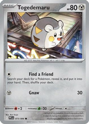 Togedemaru - 073/094 (73) Common