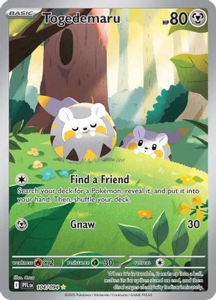 Togedemaru - 104/094 (104) Illustration Rare Holofoil