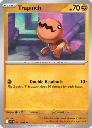 Trapinch (51) Common Reverse Holofoil